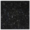 Tenedos Deep Black and Spark Blue Dot Granite Flooring Bathroom