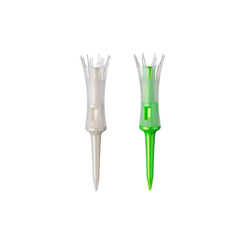 Tabata(タバタ) ゴルフ ティー 段 プラスチックティー 41.5mm 段付き リフトティーソフト ロング 5本入