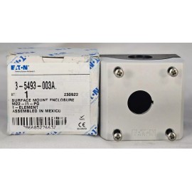 Eaton - Cutler Hammer M22-I1-PG Pushbutton Enclosure 2.83 Surface Mount 1 Hole