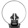 YUOCU Black White Screen Chair Backdrop, 56inch Collapsible 2-in-1 Black