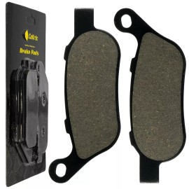 Caltric Rear Brake Pads for Harley Davidson Fxdb Dyna Street Bob 2008-2017