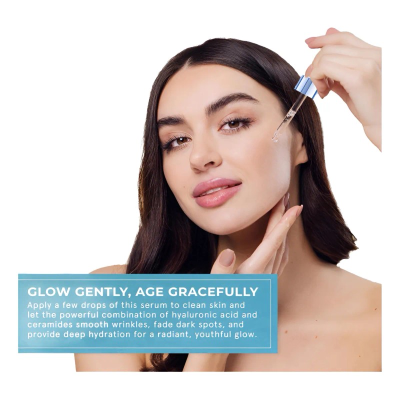 Suero Facial Clear Beauty Acido Hyaluronico Y Ceramidas