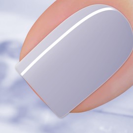 BURANO Gel Nail Polish, Gel Gel Polish 15ml Gel Colors Gel Neon Gel Soak Off UV Led Nail Lamp Gel Polish 1 Bottle 0.5 Oz Nail Art DIY Home Hot Color Nails (Gray Lavender 471)