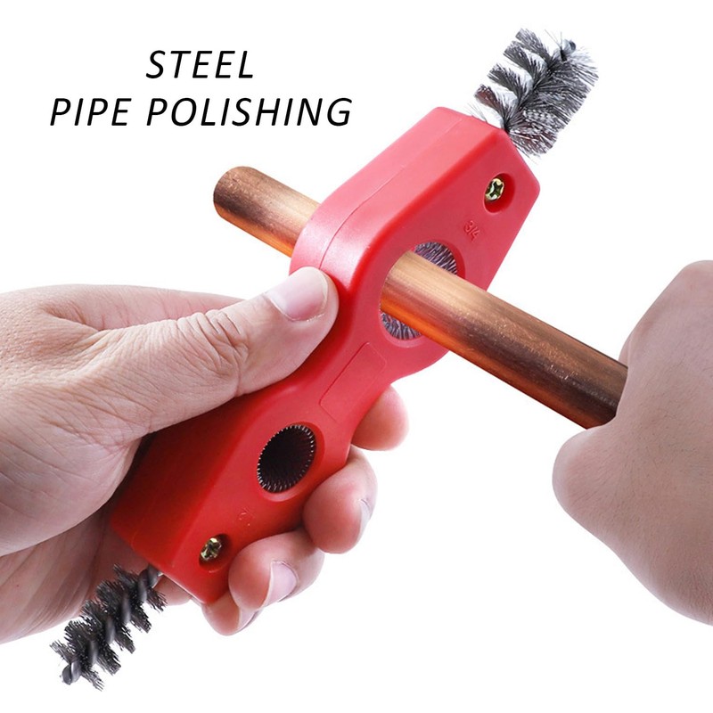 1 Piece Pipe Deburring Tool, 1 Piece Edge Cutter, Copper