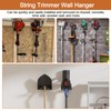 Weed Eater Rack Garage Wall Organizer, Weedeater Hanger Wall Mount