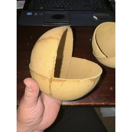 lidu 6" Paper Firework Ball Shells "Nesting " NEW CONCEPT  EASY CONSTRUCTION (1 qty )