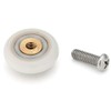 Set of 4pcs 19mm Stainless Steel Shower Door Wheels Rollers