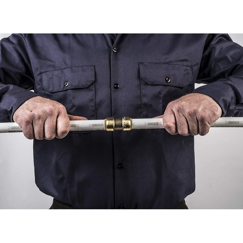 SharkBite UXL0141 Coupling, 1 1/2 inch x 1 1/2 inch,