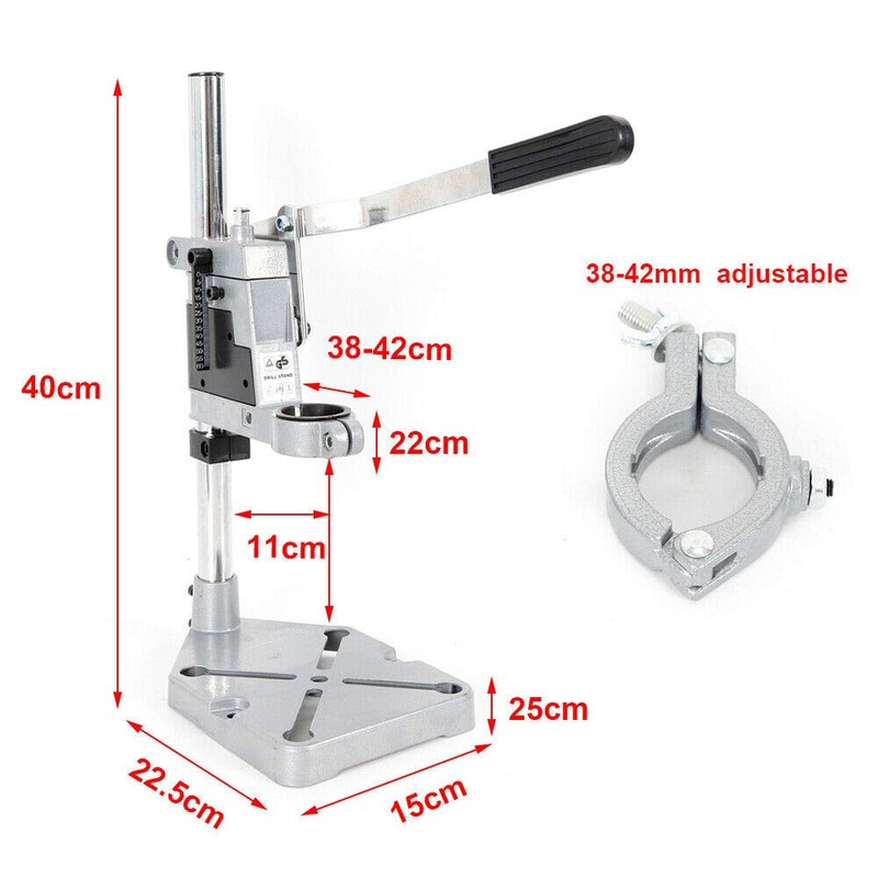 Adjustable Bench Clamp Drill Press Stand for Drill Workbench Repair