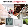 TempPro TP60B Termómetro digital para interiores y exteriores, monitor de
