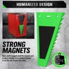 Magnetic Wrench Organizer 4-piece, Wrench Rack Tool Trays SAE (1/4"
