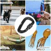 4pcs 12KN Twist Locking Carabiner Snag Free Carabiner Pet Collar