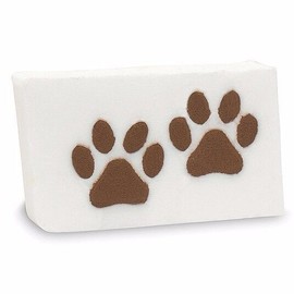 Primal Elements, Set of 2, PAW PRINTS  6.0 oz Minimum ea. Glycerin Handmade Soap
