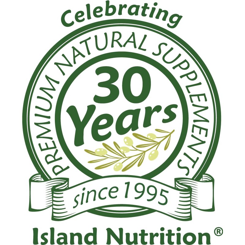 Island Nutrition, Olive Leaf Extract Capsules – 25% Oleuropein (40%