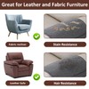 Valentine's Red Velvet Recliner Cover Set - Stretchable 3-Pc Sofa
