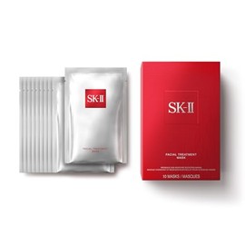 SK-II Facial Masks - Brightening Face Mask Sheets to Help Improve Tone, Texture & Radiance - Anti-Aging Treatment for Replenished Moisture & Visibly Healthier Skin (10 Count)