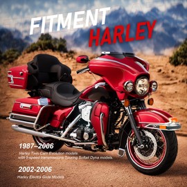 TIGERSGATE 66 11/16" Extended Clutch Cable for 1987-2006 Harley Twin Cam & Evolution Engines with 5-Speed Transmission Touring Dyna Models, Chrome