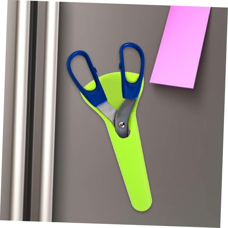 KOMBIUDA 2pcs Magnetic Scissor Holder for Refrigerator Strong Attachment Scissors