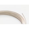 20 Gauge, 935 Argentium Silver Round Twist-Pattern Wire Dead Soft