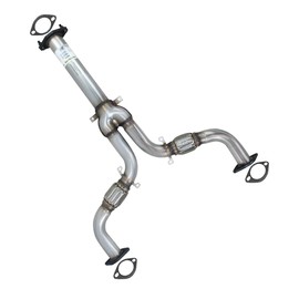 Exhaust Front Flex Y-Pipe Compatible for 2003-2006 Nissan 350Z 3.5L | Stainless Steel | Northeastern Exhaust | Free Gaskets and Bolt Kit Included | Direct-Fit Replacement