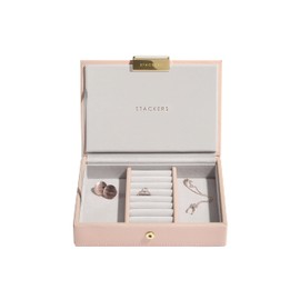 Stackers Blush + Champagne Gold Mini Jewellery Box Lid