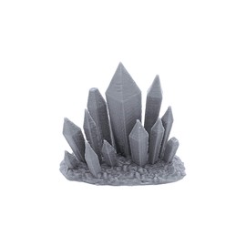 EnderToys Gemstone Deposits, 3D Printed Tabletop RPG Scenery and Wargame Terrain for 28mm Miniatures