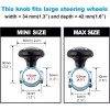 Universal Large Steering Wheel Knob Spinners for Car Truck Tractor