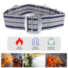 Fire Safety Harness Fireproof Firefighters Climbing Belt Nylon Anti‑Falling Strap