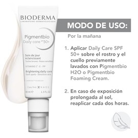 Bioderma | Crema de día antimanchas Pigmentbio 50 FPS Daily Care 1.39 onzas líquidas