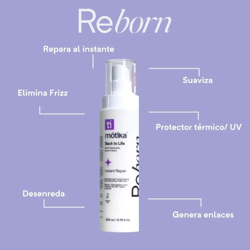 Kit de Rescate Capilar Motika para Cabello Dañado y Todo