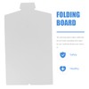 Healifty Cardboard Shirt Inserts Folding Forms, 20 Pcs Cardboard Shirt