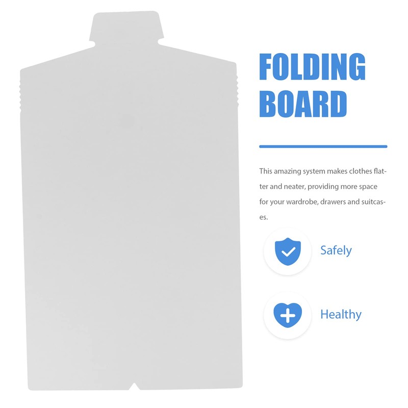 Healifty Cardboard Shirt Inserts Folding Forms, 20 Pcs Cardboard Shirt