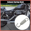 ACROPIX Motorcycles Universal Exhaust Pipe Spring 40mm 1.57" Stainless Steel