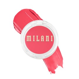 Milani Milani Cheek Kiss Blush Makeup - Blendable & Buildable Cheek Blush, Lightweight Liquid Blusher and Cheek Color (120 Coral Crush)