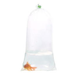 AlfaEx Fishery Bags, 16" x 30" Leak Proof, Rounded Bottom, Clear Plastic Fish Bags for Tropical & Marine Fish Watertight Transport, 250 Gauge. (Pack of 20)