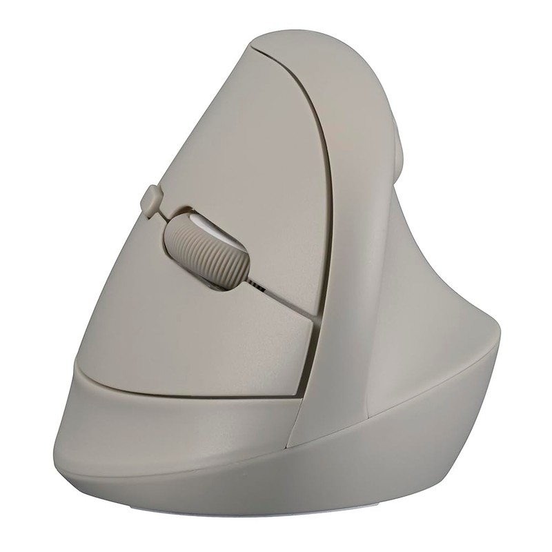 Digio2 Z4513 Mini Ergonomic Wireless Mouse, Quiet, 5 Buttons, BlueLED,