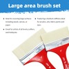 Falling in Art Flat Paddle Paint Brush, Scale Brush for