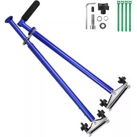 OceanicEcho Handicap Driving Hand Controls for Disabled Drivers,Length Adjustable,Blu