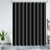 Daesar Waterproof Shower Curtain, Anti-Mould, Bathtub Curtain, Textile, Modern, Plain