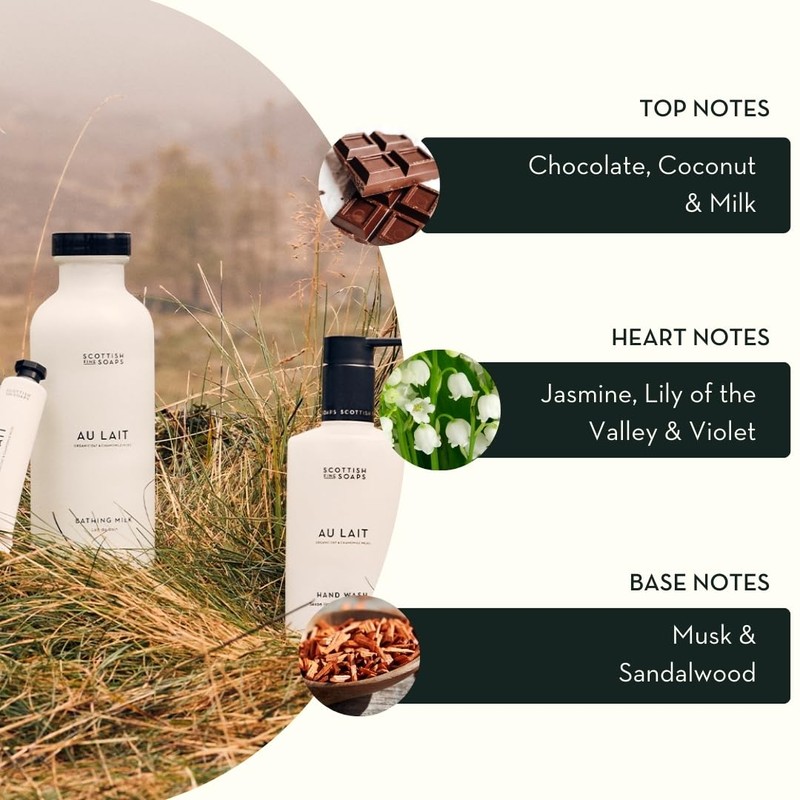 Scottish Fine Soaps Au Lait Body Cream 75 ml