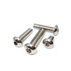 230 unids Tornillos y Tuercas Set M3 Metric Acero Inoxidable