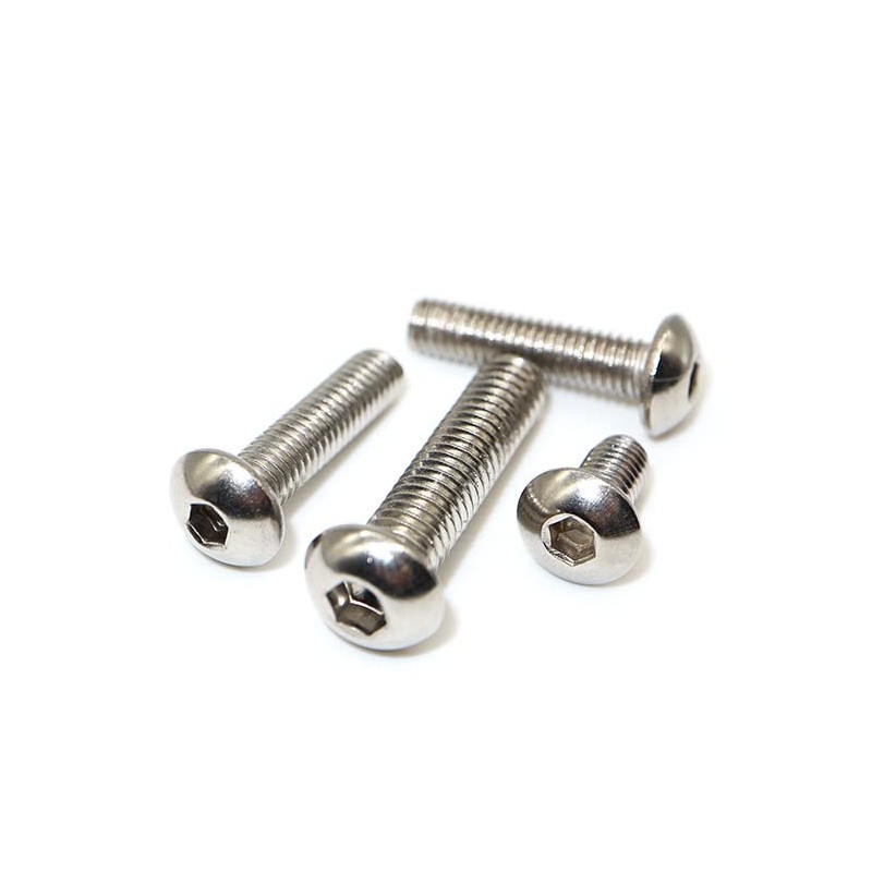 230 unids Tornillos y Tuercas Set M3 Metric Acero Inoxidable