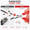 Precision Diagonal Cutters for Electronics Repair – Compact Wire Nippers