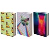 Fun Design, Easy Apply Book Covers 3 Pack. Stretchable Standard