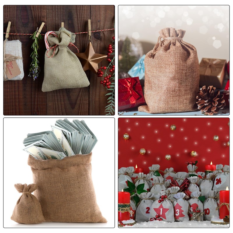 PATIKIL 9"x7" Coin Sacks Bag, 6Pcs Bank Deposit Change Transit