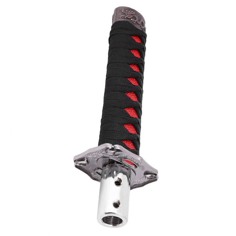 Universal Japanese Sword Car Gear Shift Lever Knob Shifter with