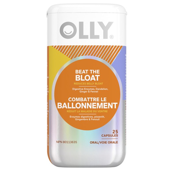 OLLY Beat the Bloat Supplement 25 Count