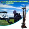 10L0L Golf Cart Gun Rack,Stand Up Gun Holder,Adjustable Guns Mount