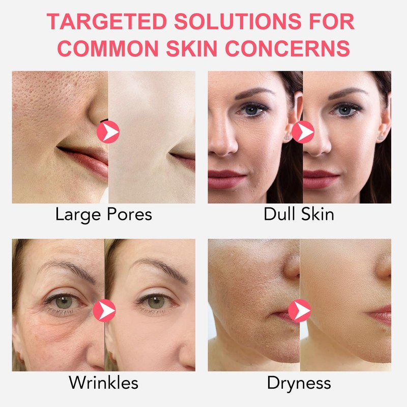 Collagen Face Mask, 8 Pack Collagen Mask, Hydrating Overnight Hydrogel