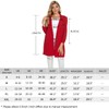 MINTLIMIT Women Lapel Suit Jacket Casual Long Sleeve Blazer Work